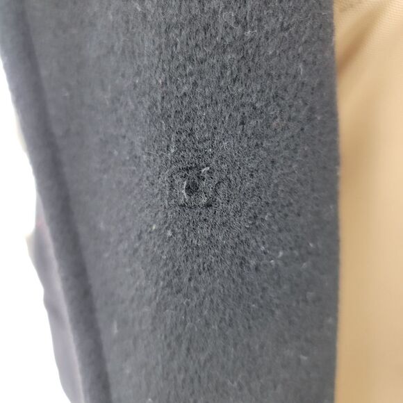 Max mara black 100% virgin wool pea coat - Picture 9 of 16